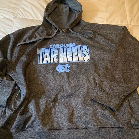 CAROLINA TAR HEELS, 2XL, sweatshirt hoodie, polyester, like new - Picture 2 of 11